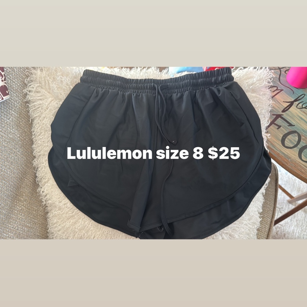 lululemon athletica Charcoal Athletic Shorts